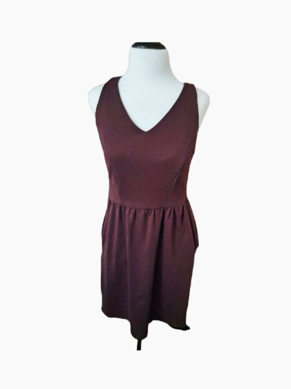 Classy Burgundy Dress 👗